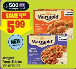 FreshCo Marigold Frozen Entrées offer