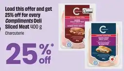 FreshCo Compliments deli sliced meat offer
