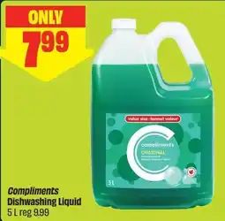 FreshCo Compliments Dishwashing Liquid offer