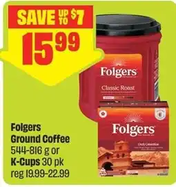 FreshCo Folgers ground coffee offer