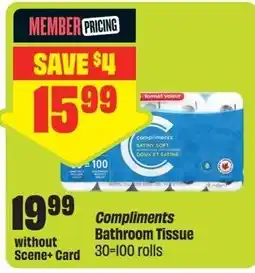 FreshCo Compliments bathroom tissue offer