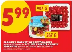 No Frills Farmer's market grape tomatoes offer