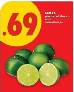 No Frills Limes offer
