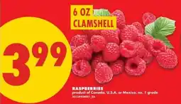 No Frills Raspberries offer