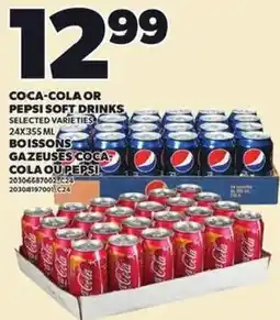 Independent Grocer Coca-Cola or Pepsi soft drinks offer
