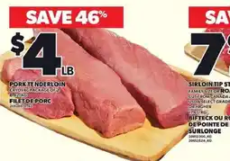 Independent Grocer Pork tenderloin offer