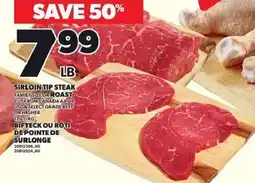 Independent Grocer Sirloin Tip Steak offer