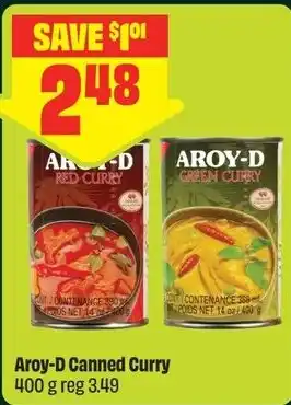 Aroy-D canned curry