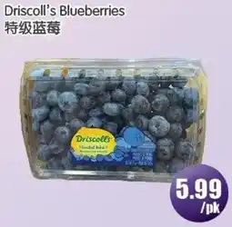 FreshPro Foodmart Driscoll's blueberries offer