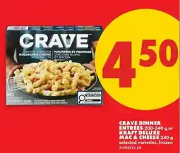 No Frills Crave dinner mac and cheese offer