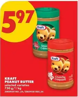 No Frills Kraft peanut butter offer