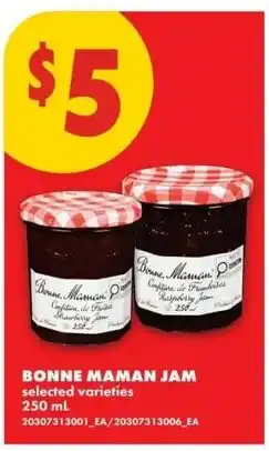 No Frills Bonne Maman jam offer