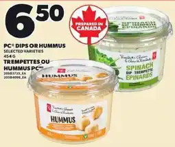 Independent Grocer PC dips or hummus offer