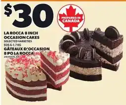 Independent Grocer La rocca 8 inch occasion cakes offer