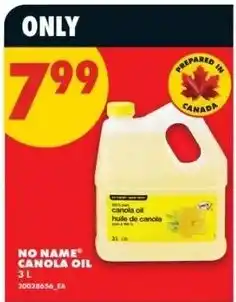 No Frills No Name canola oil offer