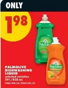 No Frills Palmolive dishwashing liquid offer
