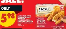 No Frills Janes pub style chicken strips offer