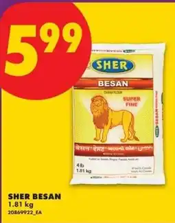 No Frills Sher besan offer