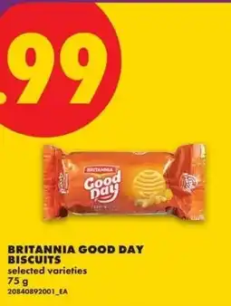 No Frills britannia good day biscuits offer