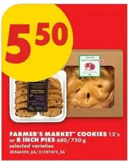 No Frills Farmer's Market cookies offer