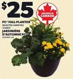 Independent Grocer PC fall planter offer