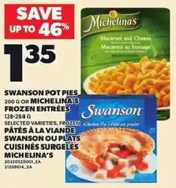 Independent Grocer Swanson pot pies offer