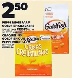 Independent Grocer Pepperidge Farm Goldfish Crackers offer