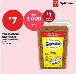 Independent Grocer Temptations cat treats offer