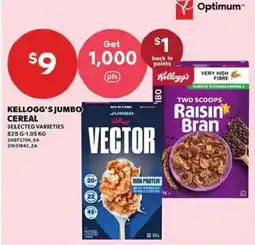 Independent Grocer Kellogg's jumbo cereal offer