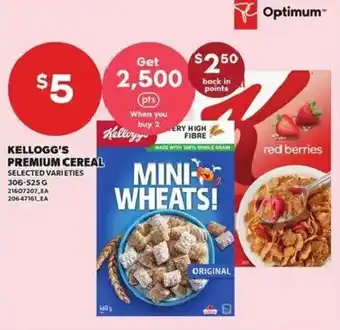 Independent Grocer Kellogg's premium cereal offer