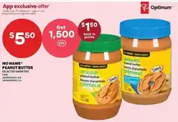 Independent Grocer No Name peanut butter offer