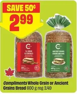 FreshCo Compliments Whole Grain or Ancient Grains Bread offer