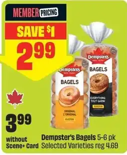 FreshCo Dempster's Bagels offer
