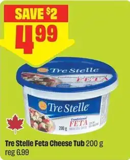 FreshCo Tre Stelle Feta Cheese Tub offer