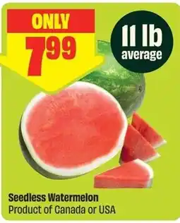 FreshCo Seedless Watermelon offer