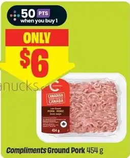 FreshCo Compliments ground pork offer