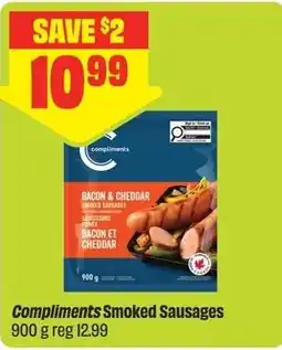 FreshCo Compliments Smoked Sausages offer