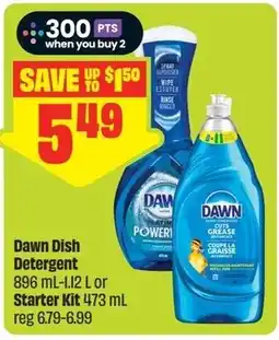 FreshCo Dawn Dish Detergent offer