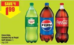 FreshCo Coca-Cola, Canada Dry or Pepsi Soft Drinks offer