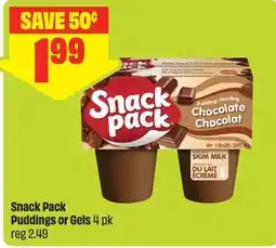 FreshCo Snack Pack Puddings or Gels offer