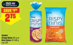 FreshCo Quaker Crispy Minis offer
