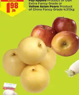 FreshCo Fuji Apples or Yellow Asian Pears offer