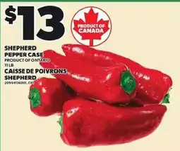 Independent Grocer Shepherd pepper case offer
