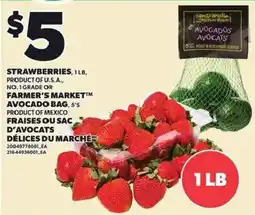 Independent Grocer Strawberries offer