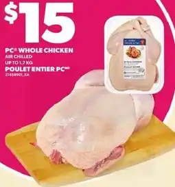Independent Grocer PC whole chicken offer