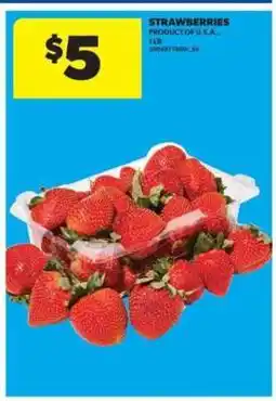 Real Canadian Superstore Strawberries offer
