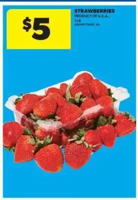 Real Canadian Superstore Strawberries offer