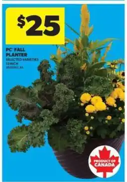 Real Canadian Superstore PC Fall Planter offer
