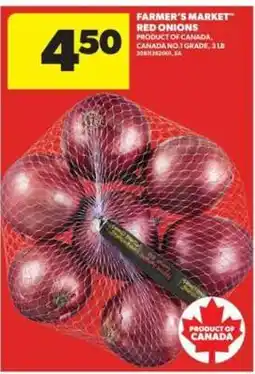 Real Canadian Superstore FARMER'S MARKET RED ONIONS offer