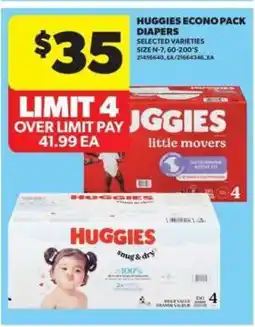 Real Canadian Superstore Huggies Econo Pack Diapers offer